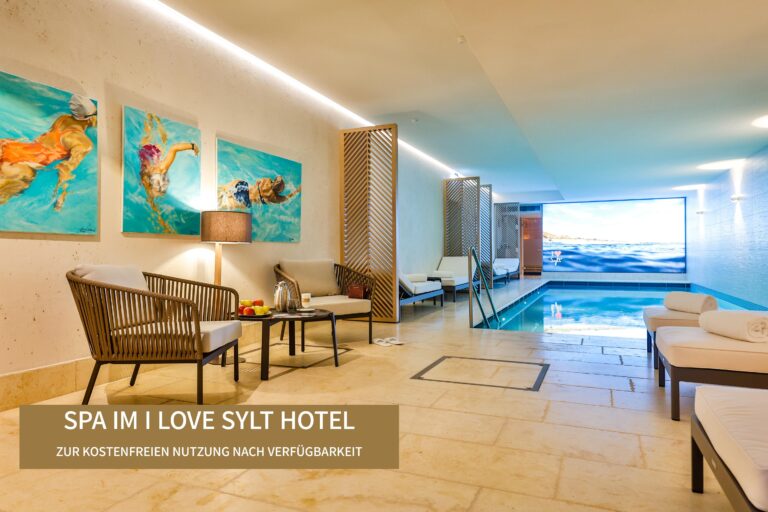 Pool im I love Sylt Hotel
