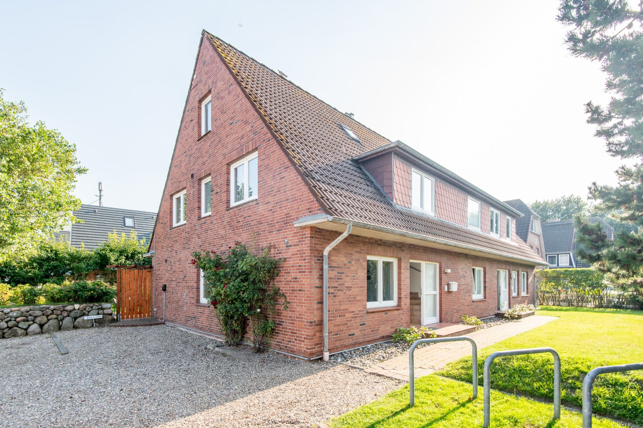 Ferienhaus auf Sylt mit Garten