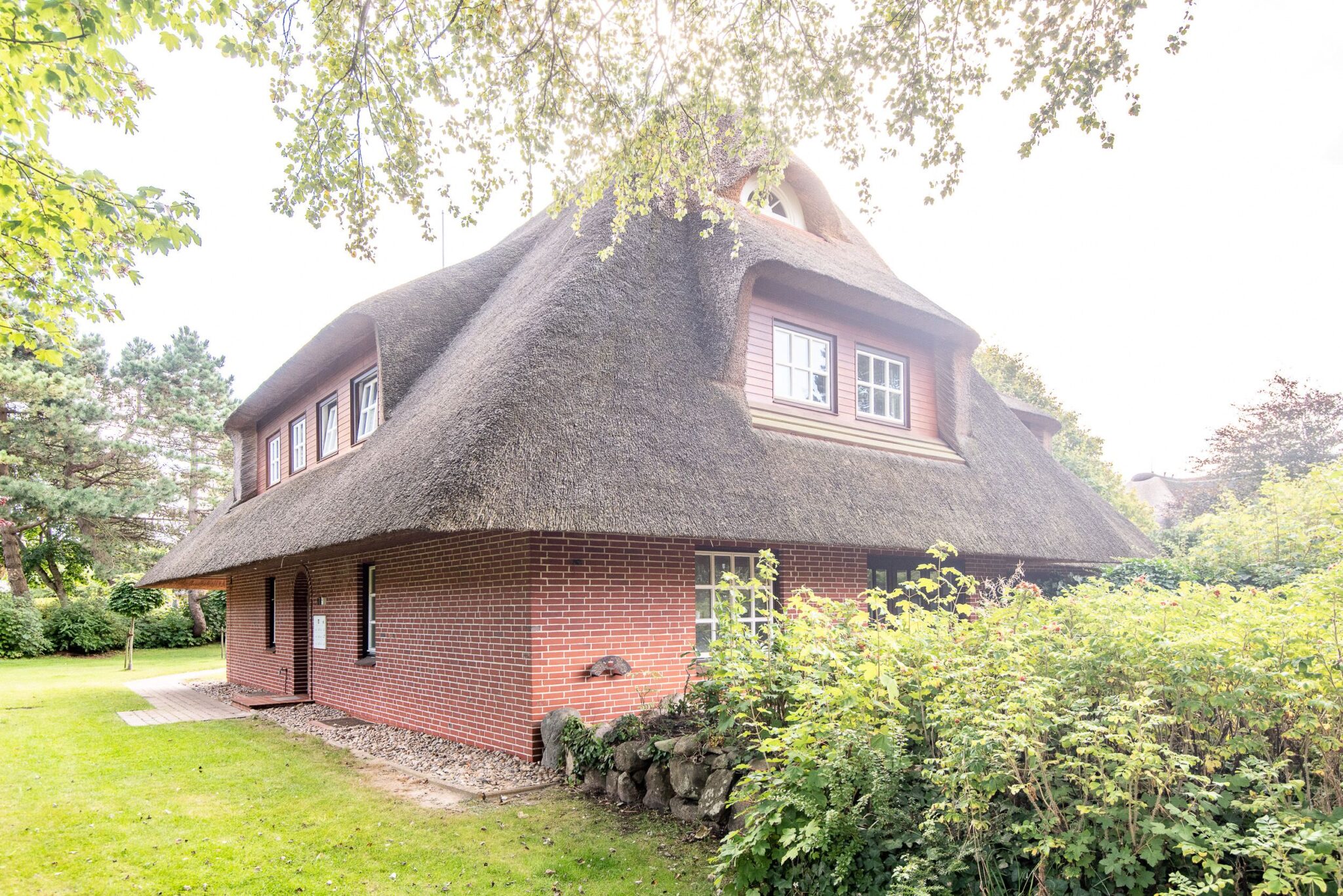 Garten in Ferienhaus auf Sylt
