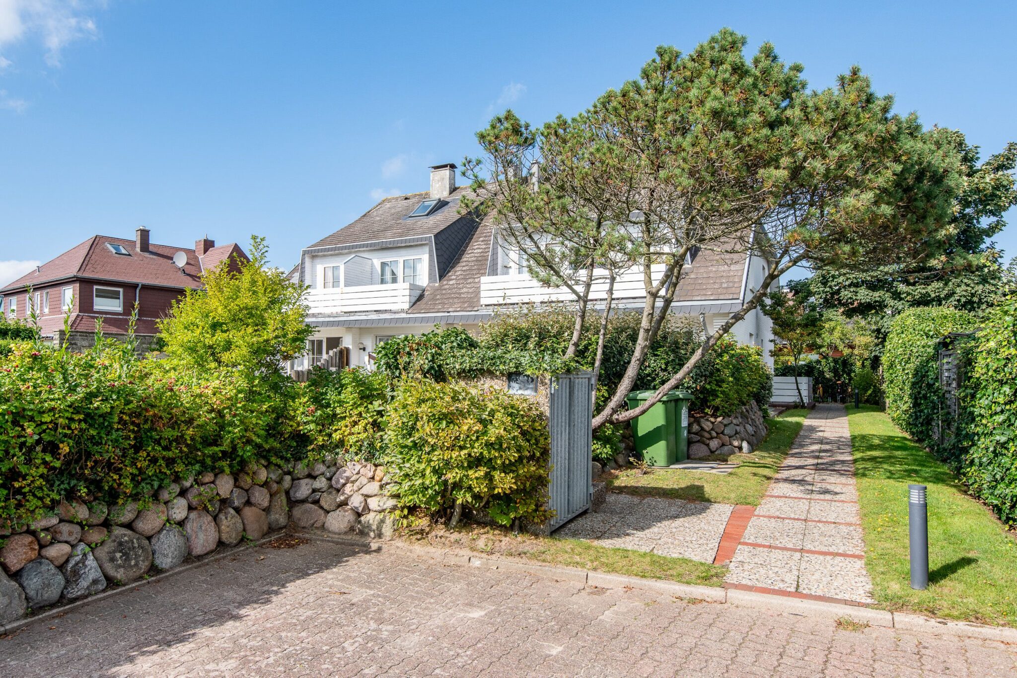 Garten in Ferienhaus auf Sylt