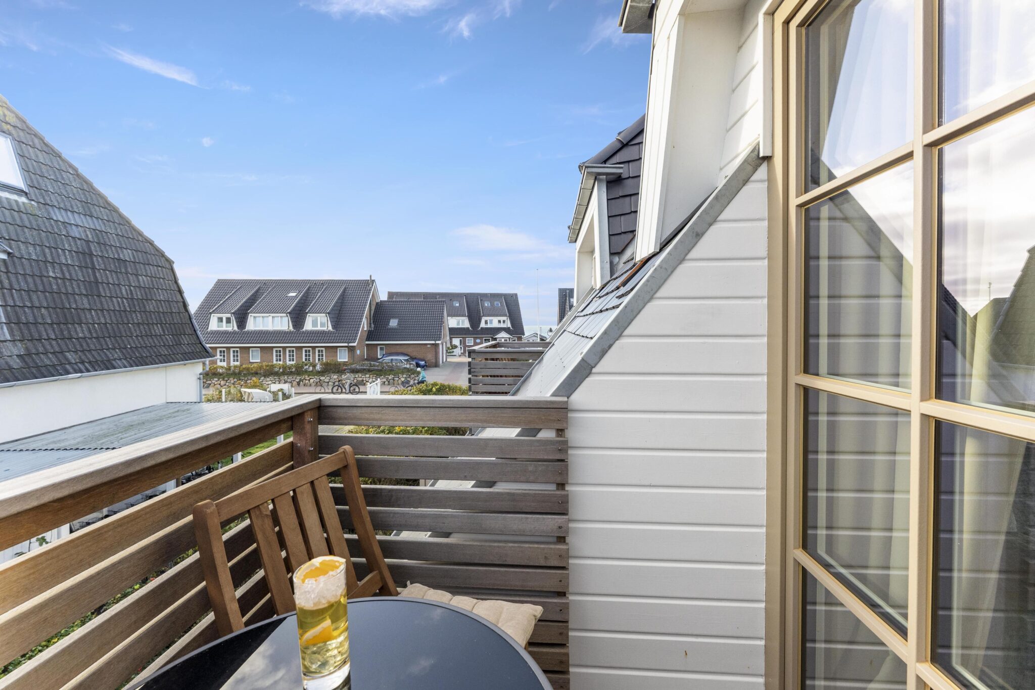 Balkon einer Ferienwohnung auf Sylt