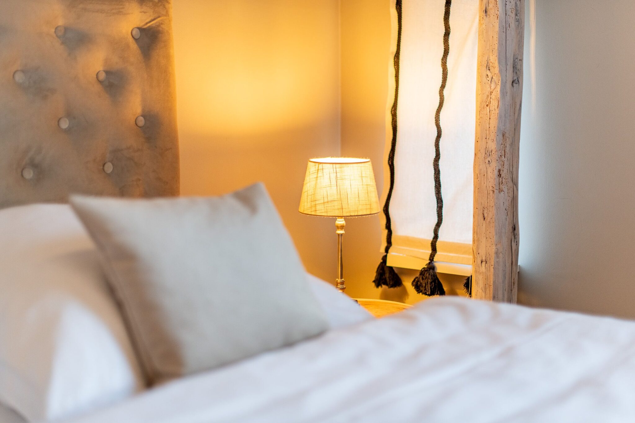 Schlafzimmer in Ferienhaus auf Sylt