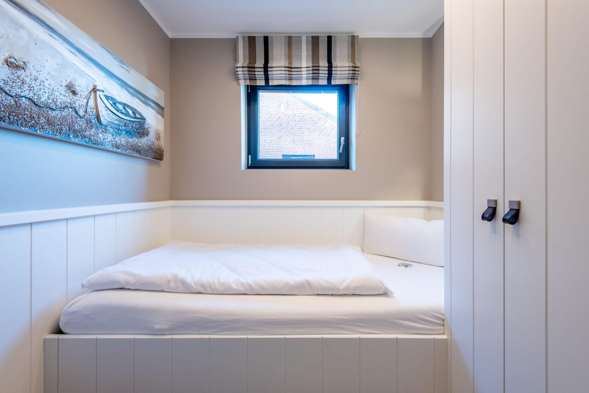 Schlafzimmer in Ferienwohnung auf Sylt