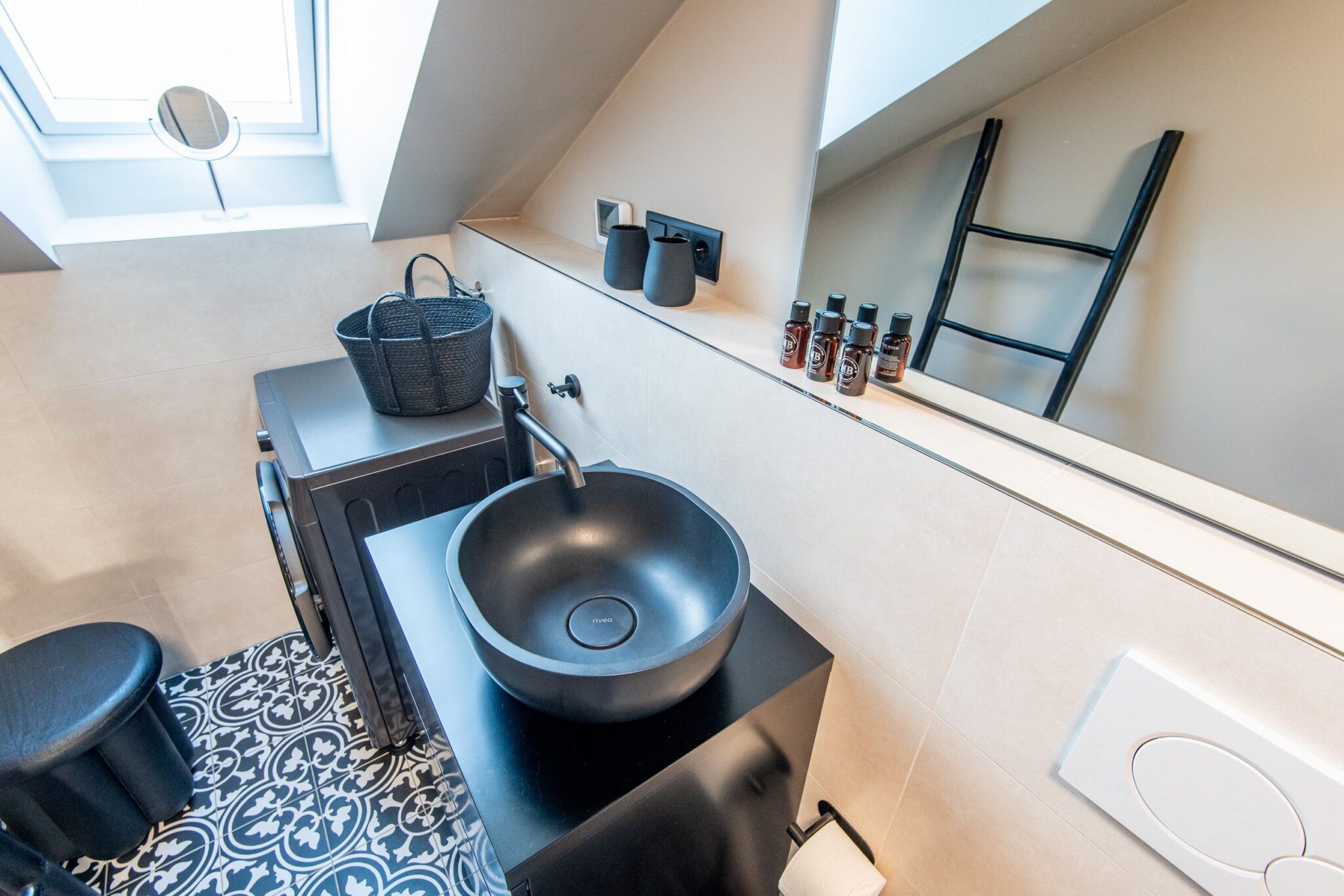 Waschbecken in Ferienwohnung auf Sylt