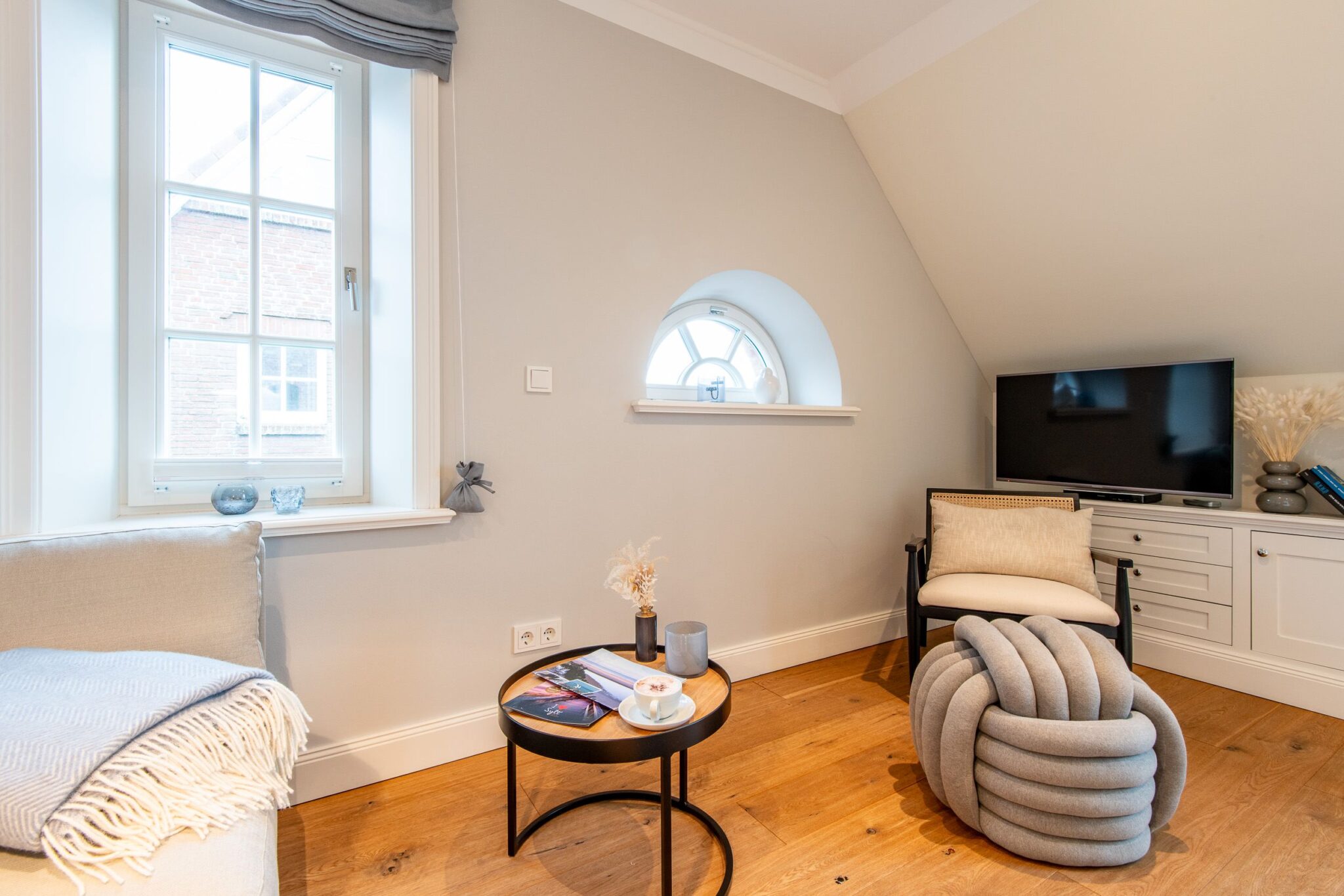 Fernseher in Ferienwohnung auf Sylt