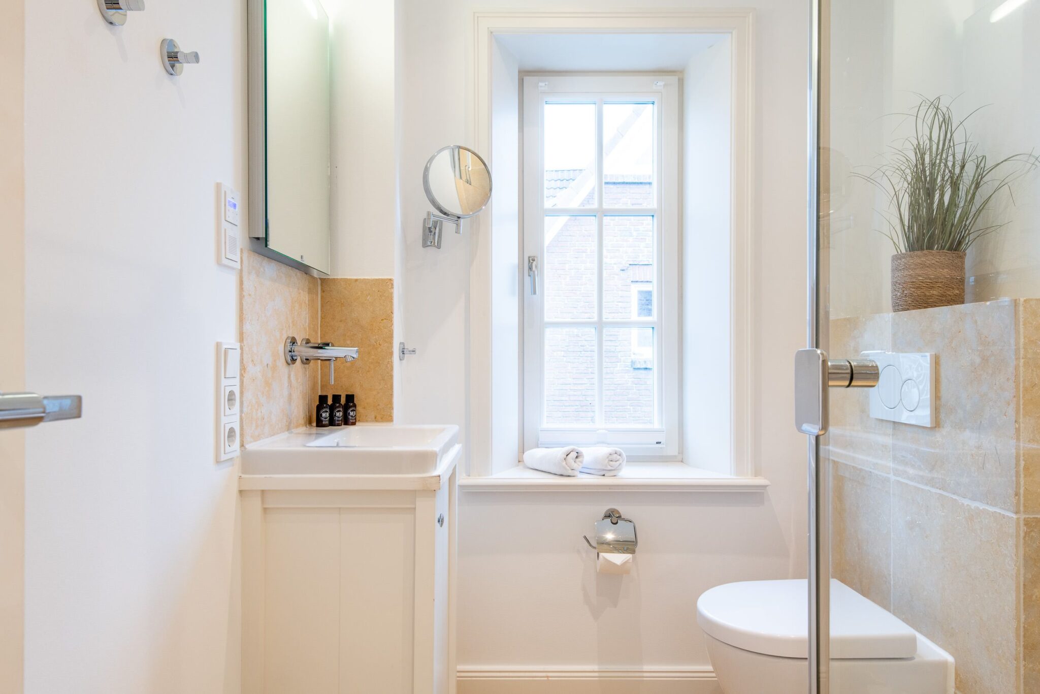 Bad in Ferienwohnung auf Sylt