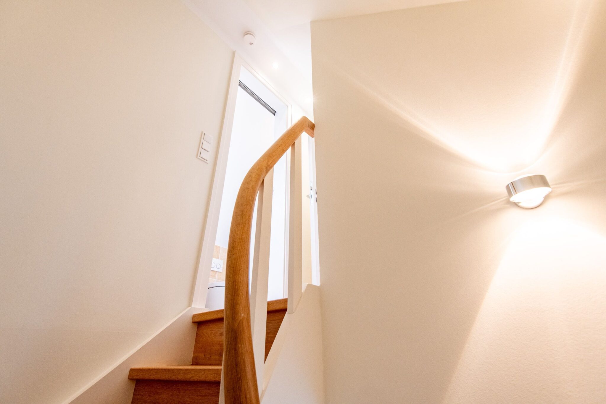 Treppe in Ferienwohnung auf Sylt