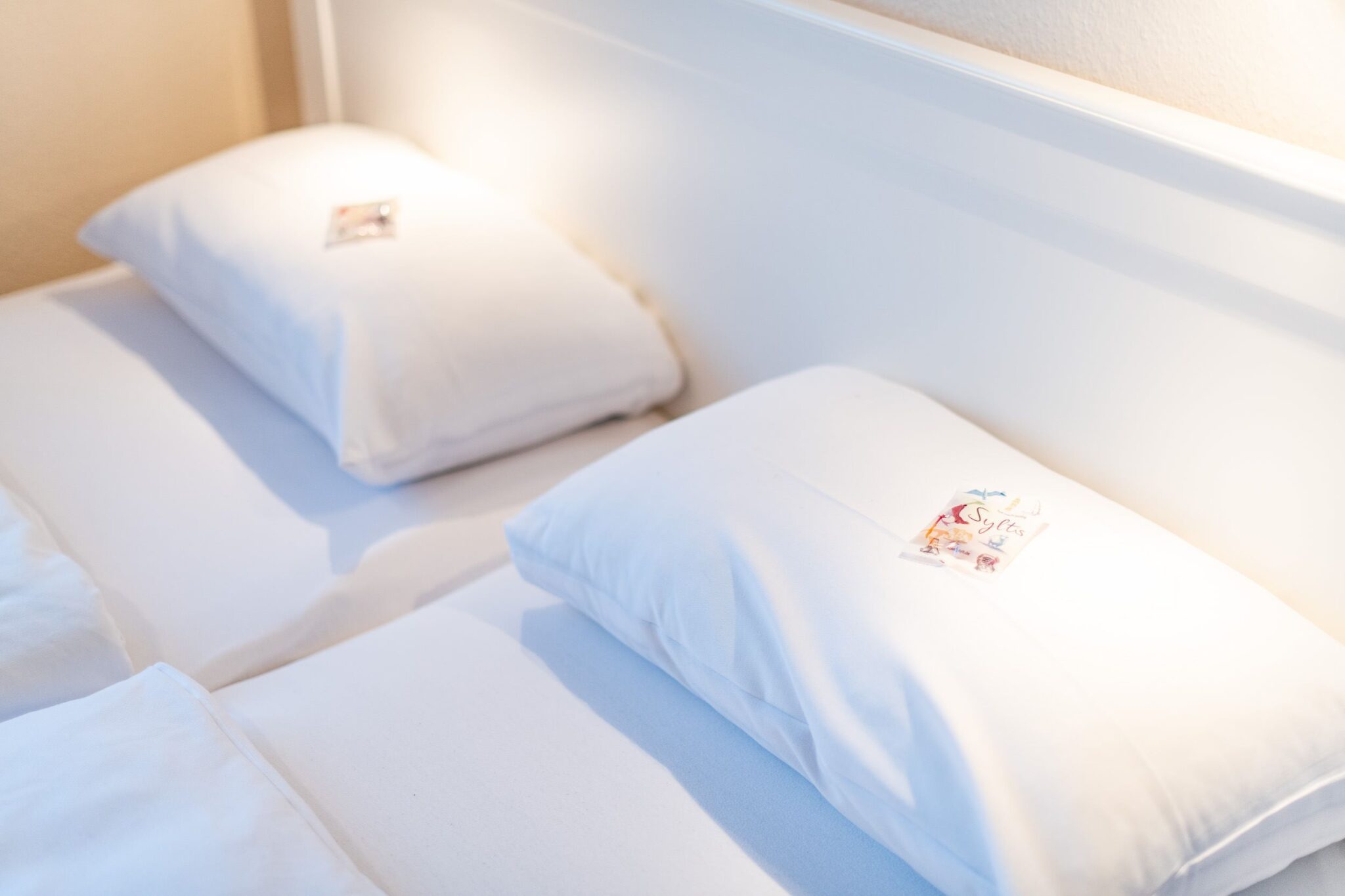 Schlafzimmer in Ferienwohnung auf Sylt