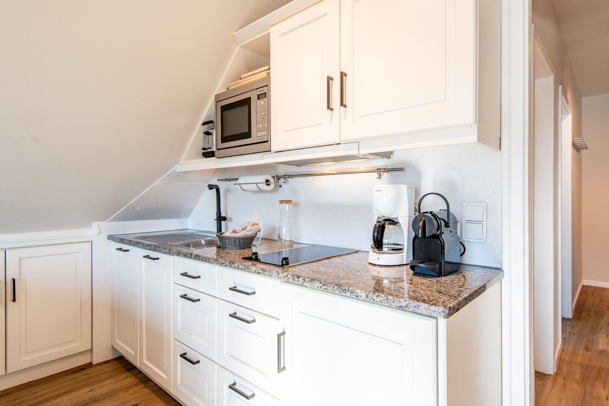 Küche in Ferienwohnung auf Sylt