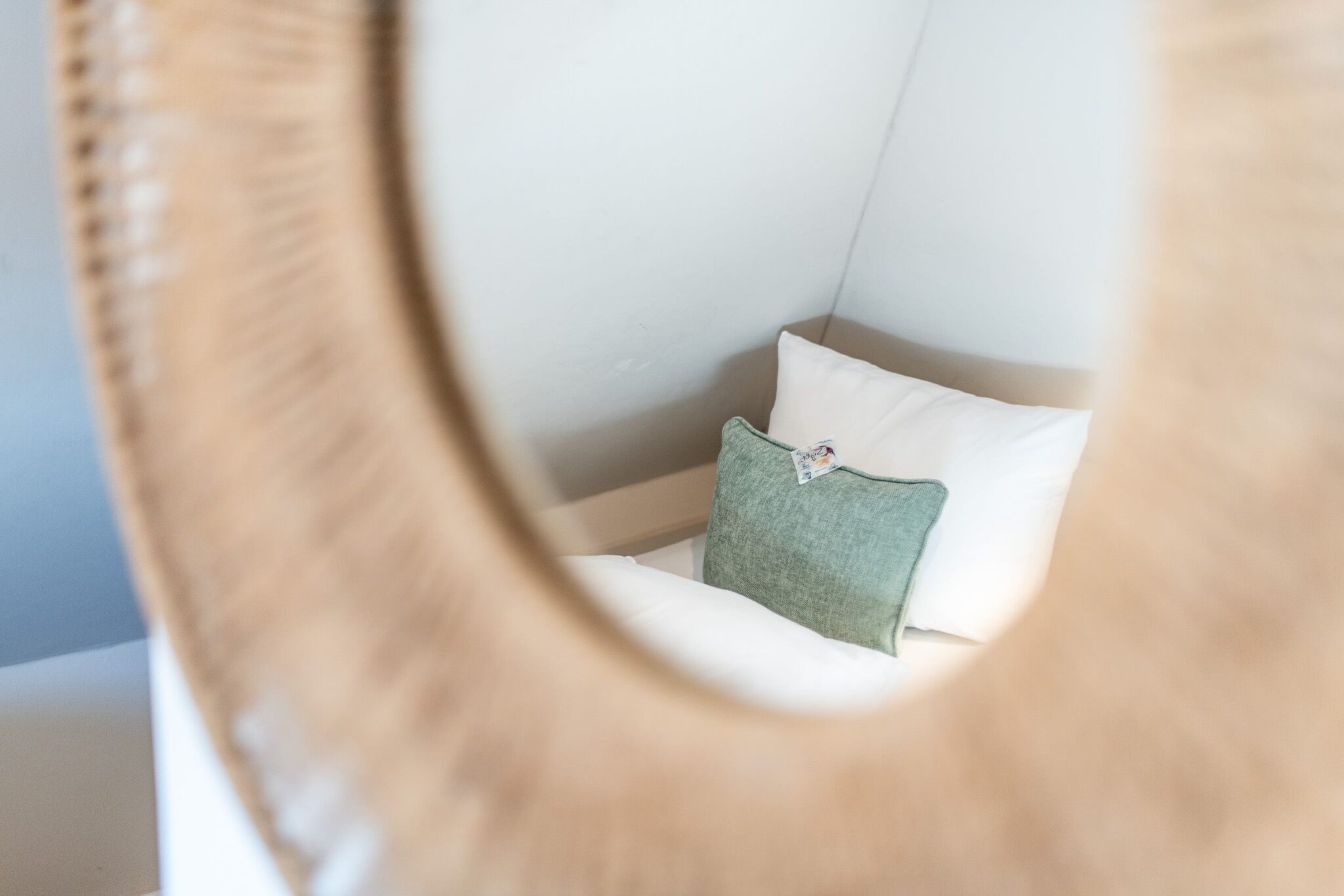 Schlafzimmer in Ferienwohnung auf Sylt