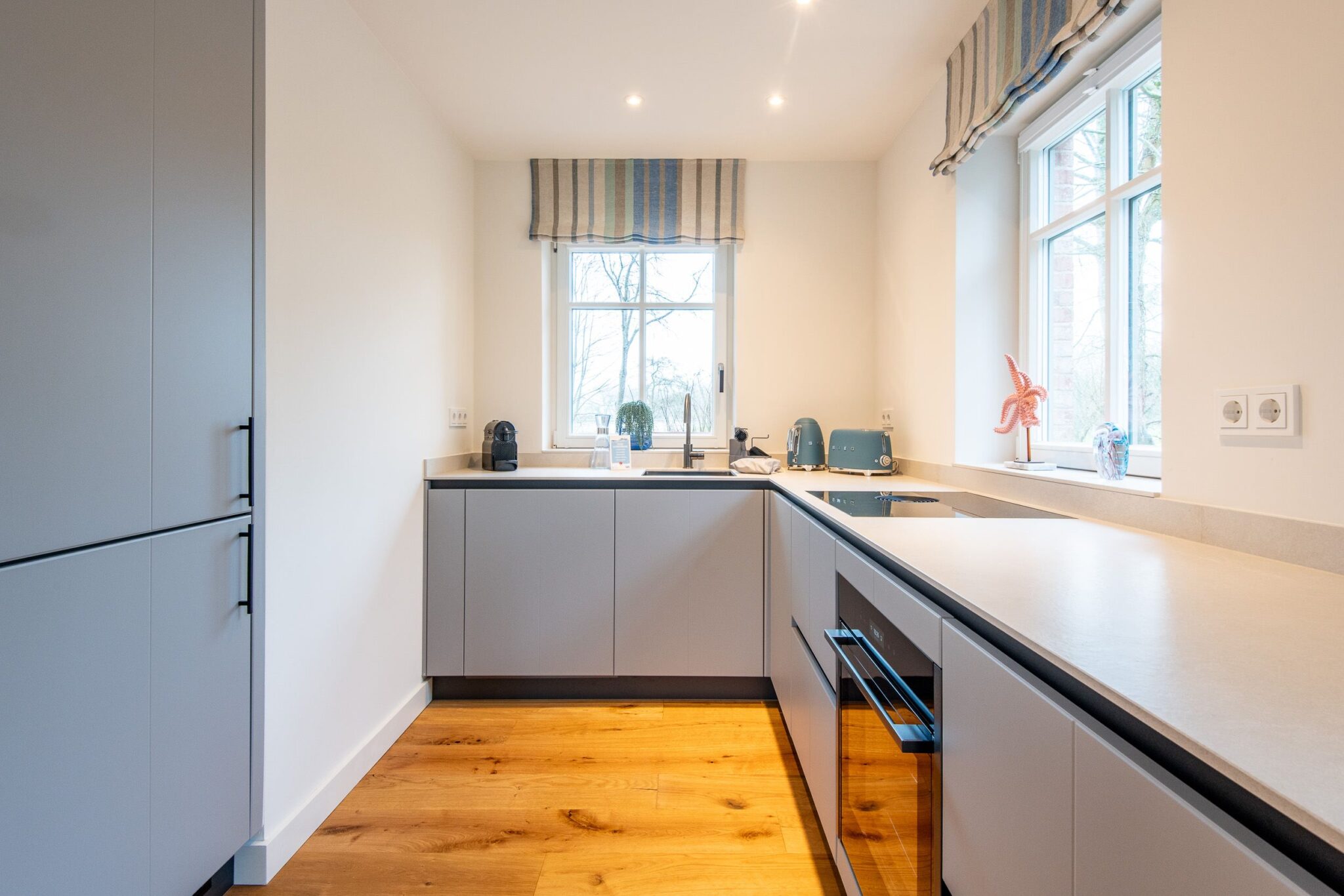 Küche in Ferienhaus auf Sylt