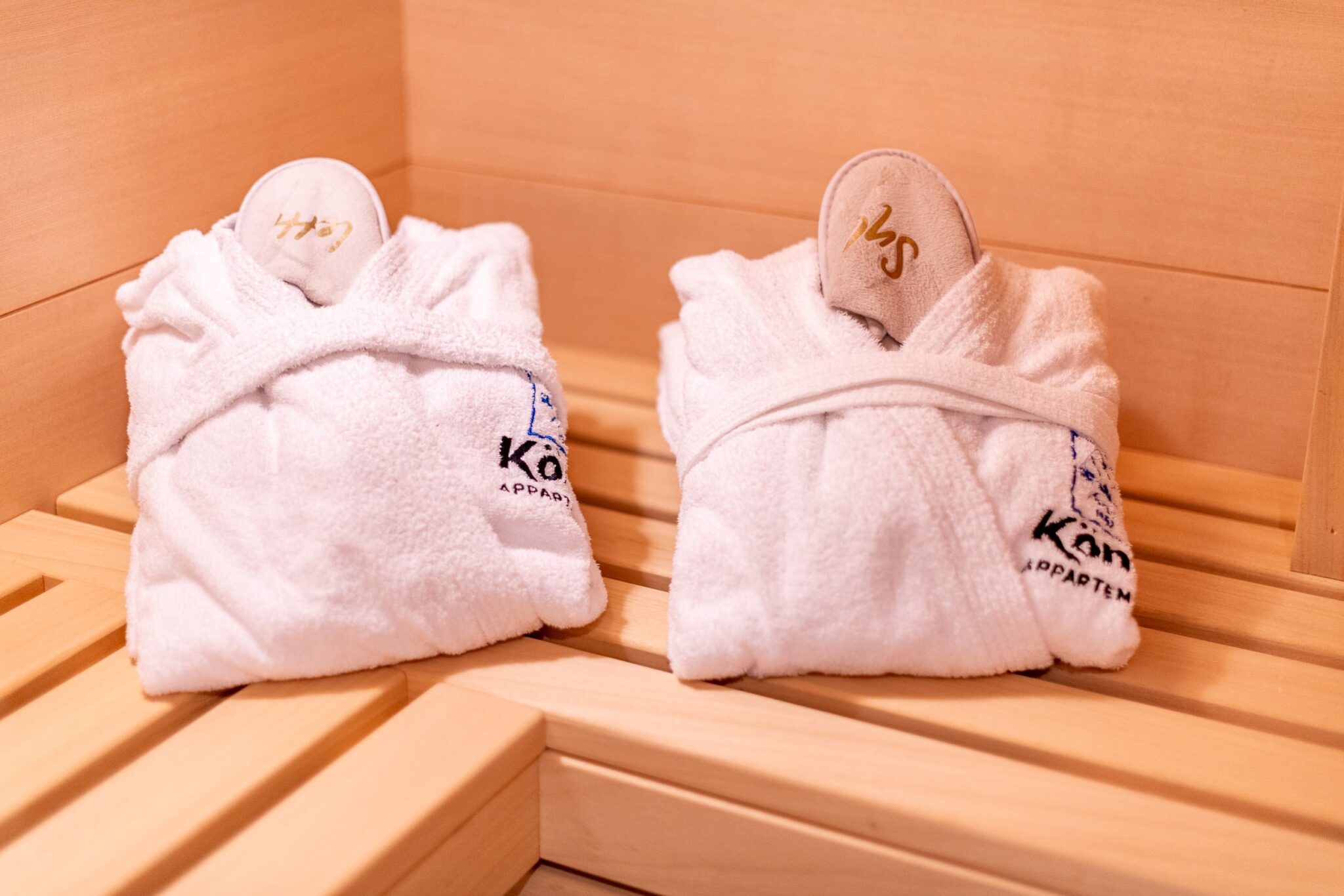 Sauna in Ferienwohnung auf Sylt