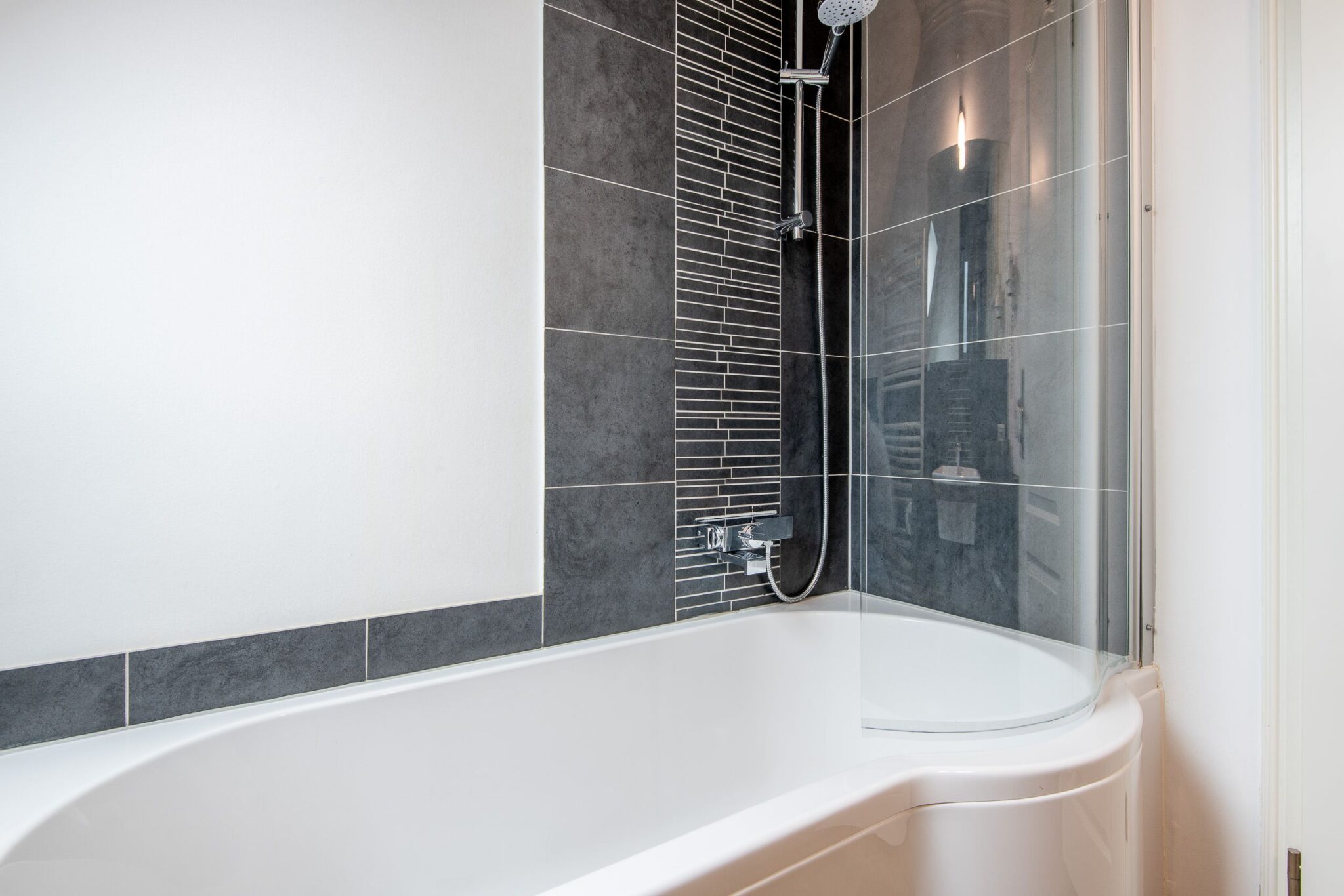 Badewanne in Ferienhaus auf Sylt