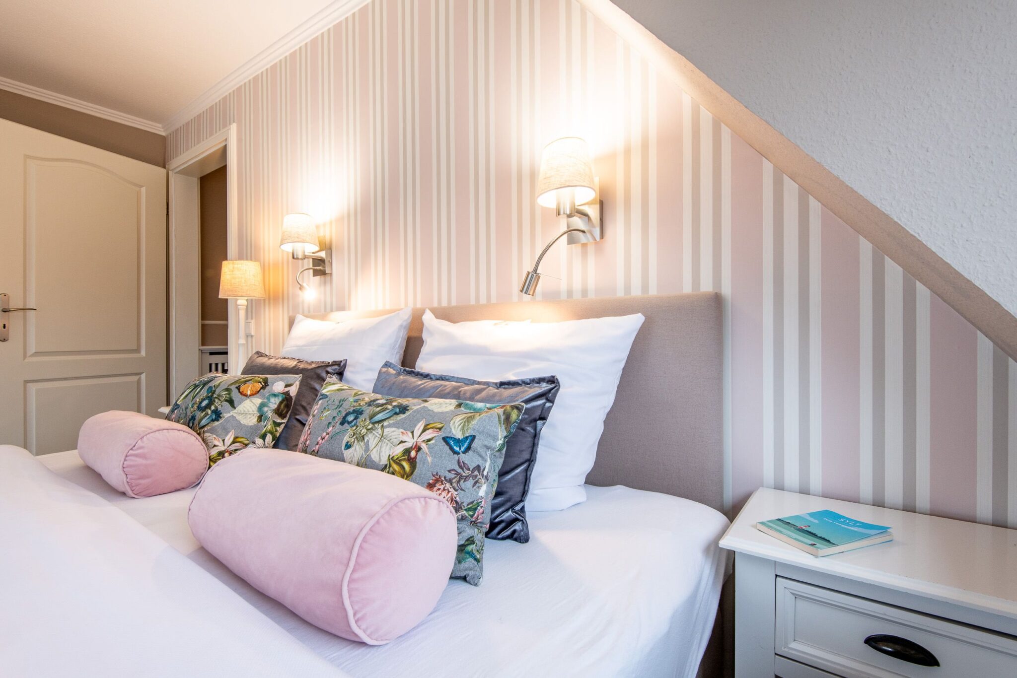 Schlafzimmer in Ferienhaus auf Sylt