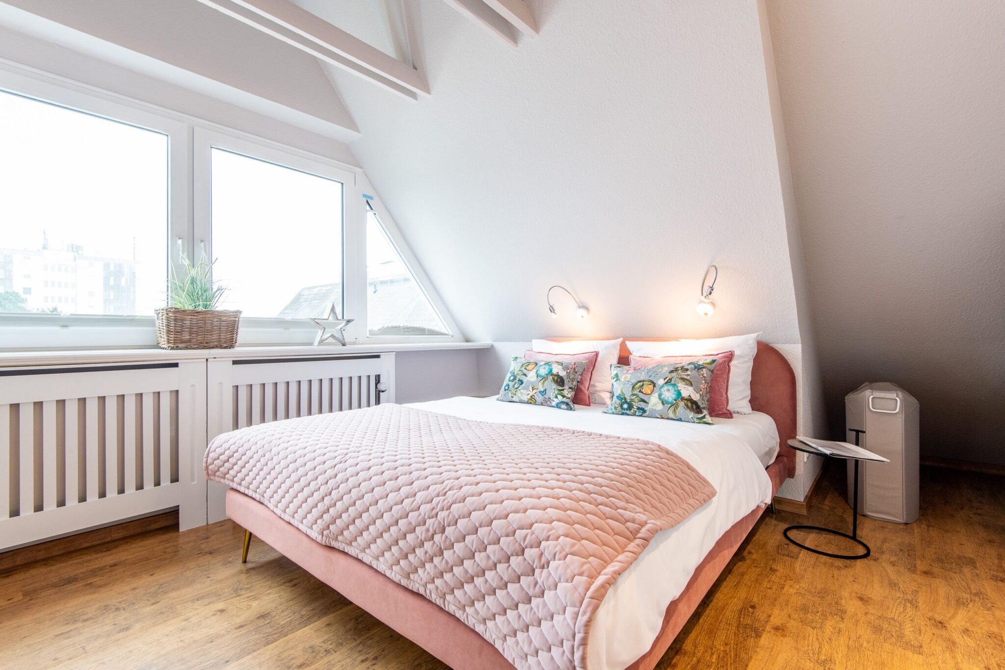 Schlafzimmer in Ferienhaus auf Sylt