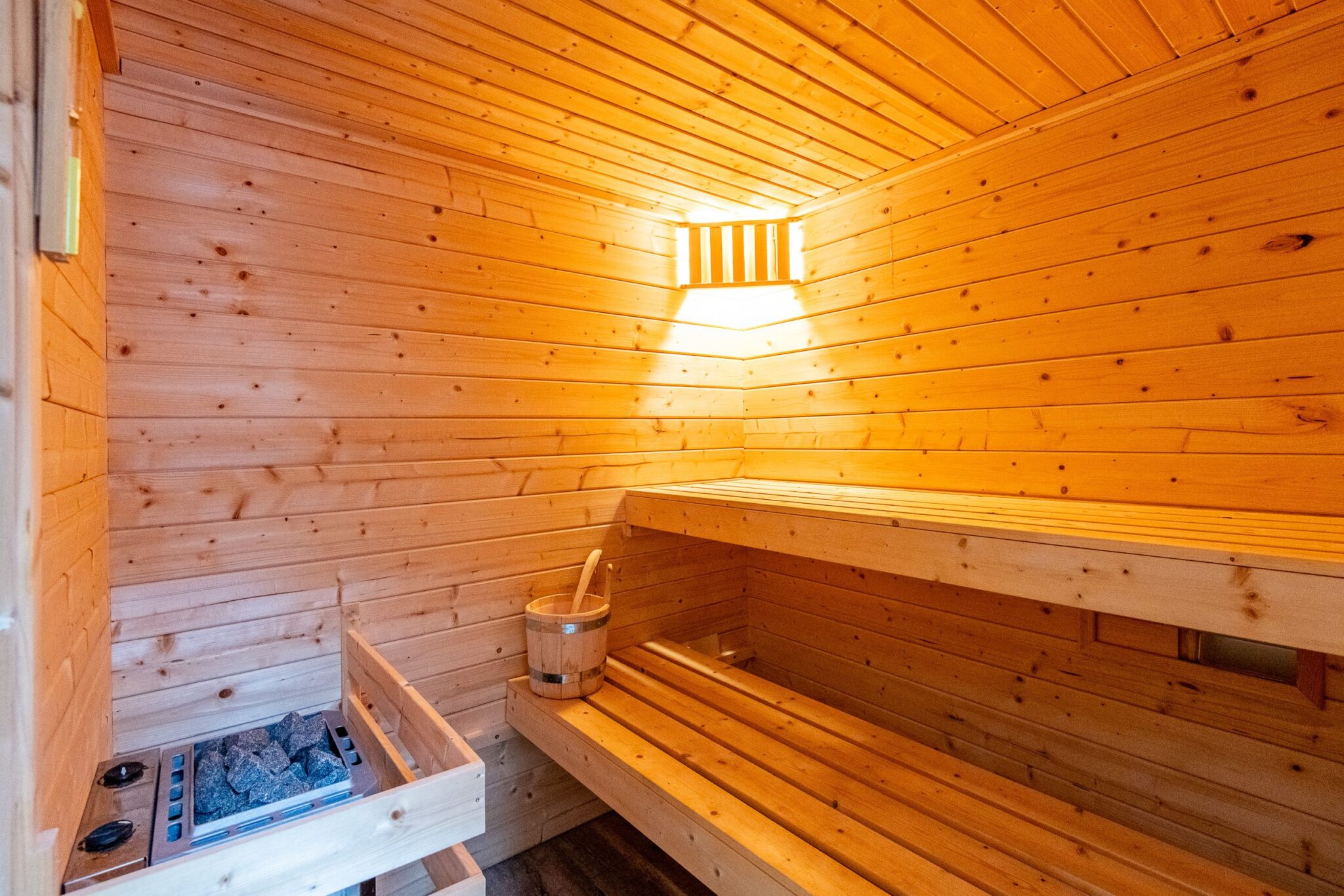 Sauna zu Ferienhaus auf Sylt