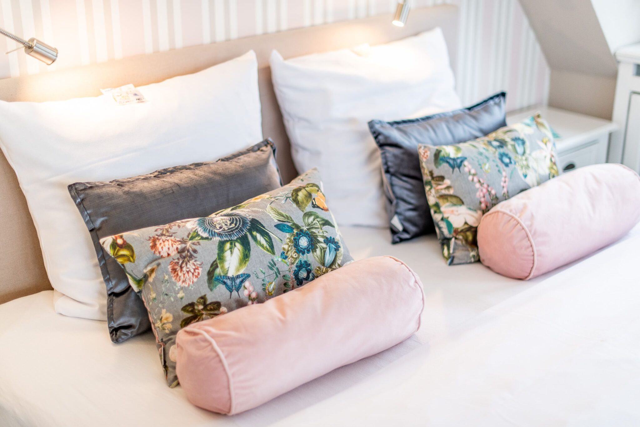 Schlafzimmer in Ferienhaus auf Sylt