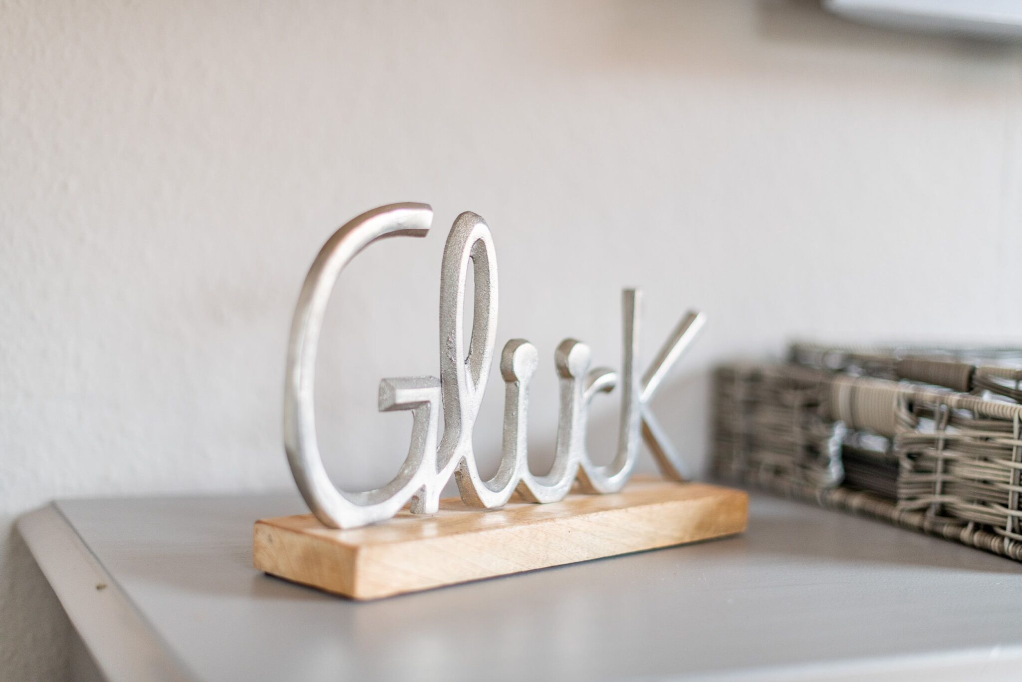 Deko in Ferienhaus auf Sylt