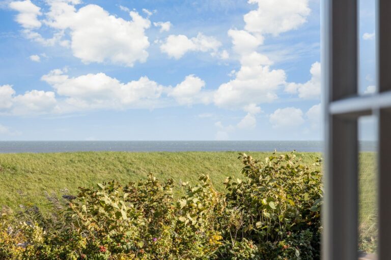 Ausblick aus Ferienwohnung auf Sylt