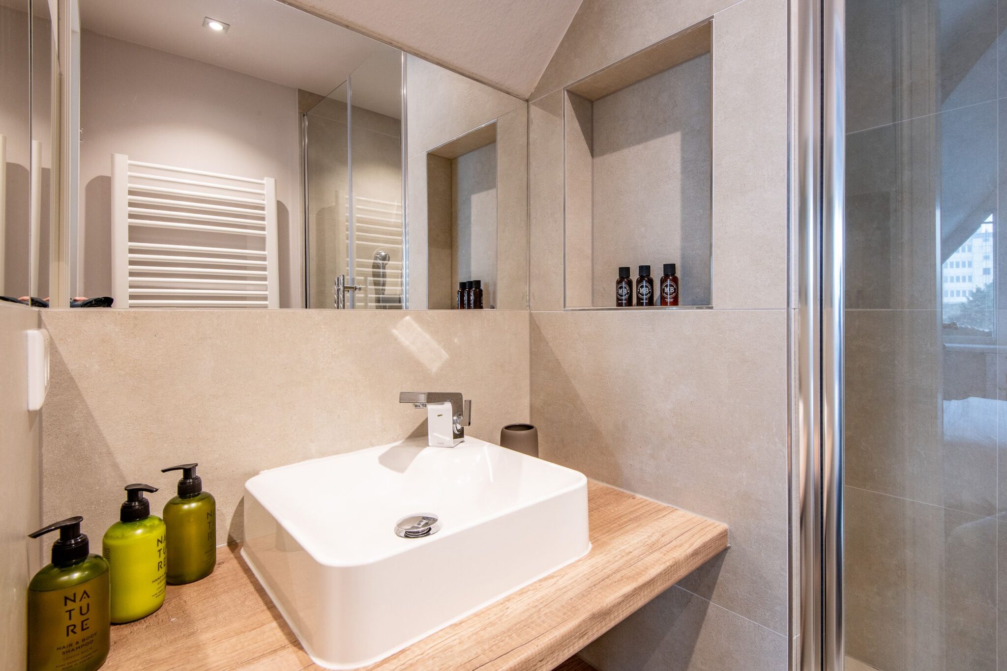 Waschbecken in Ferienwohnung auf Sylt
