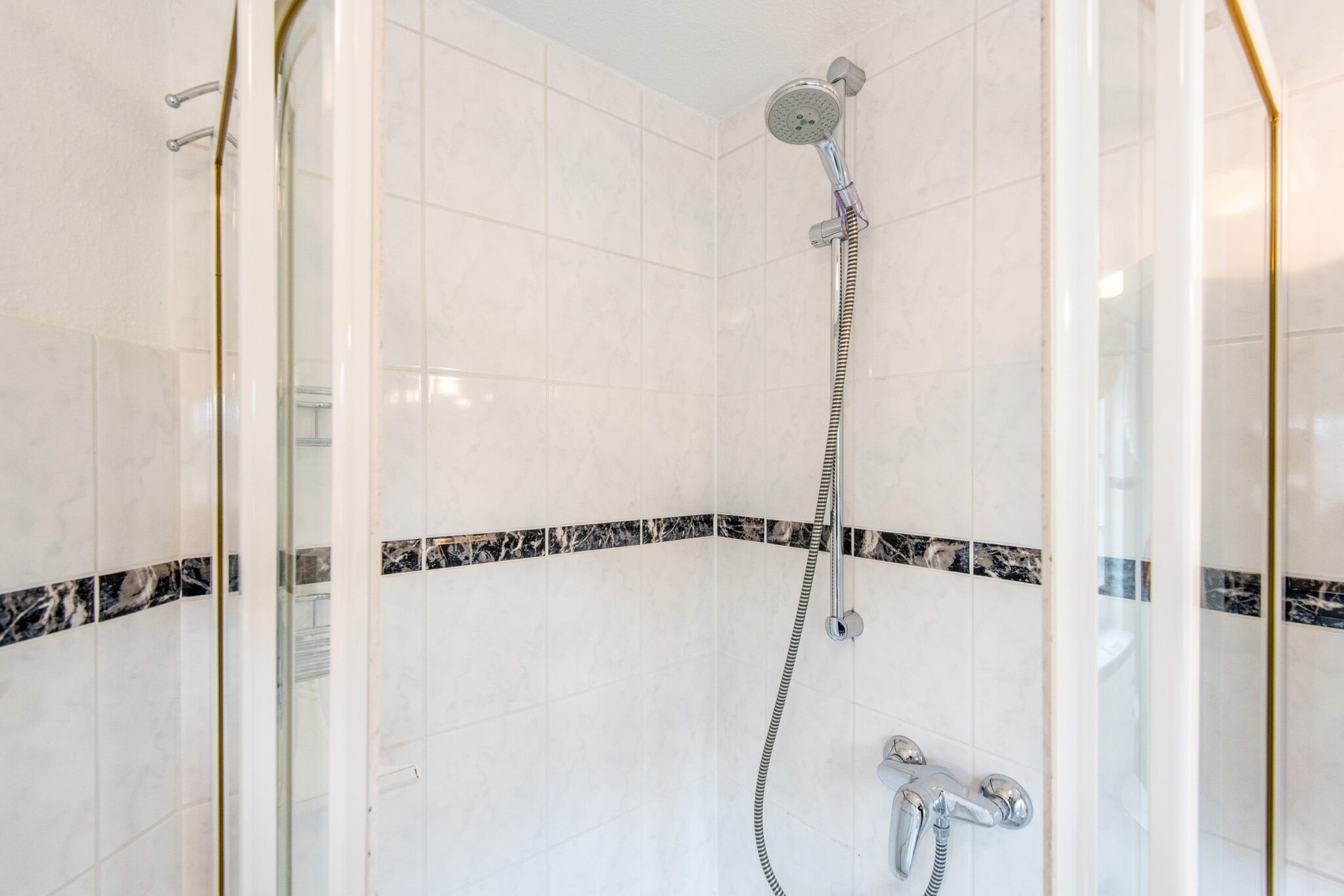 Dusche in Ferienwohnung auf Sylt