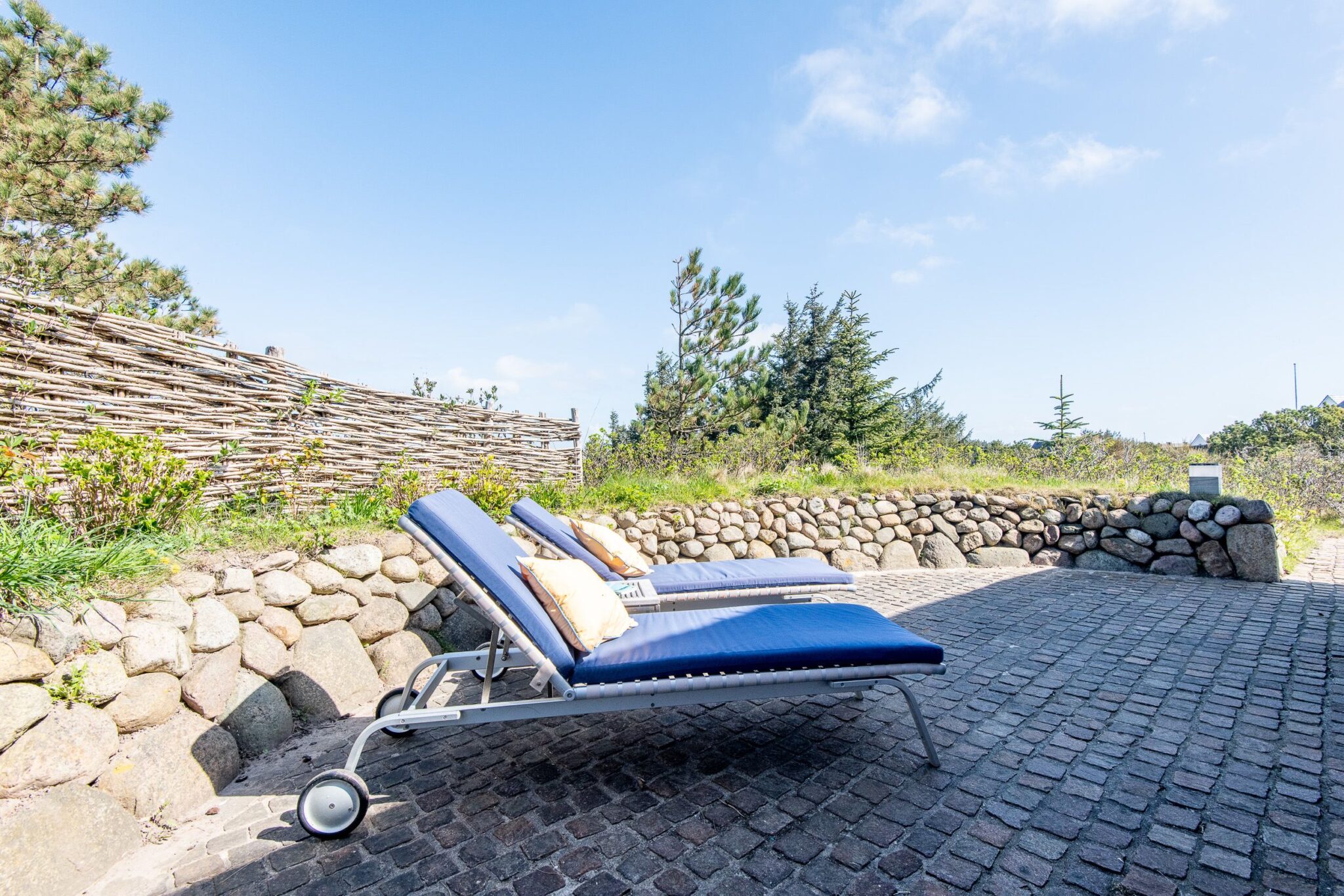 Garten zu Ferienwohnung auf Sylt