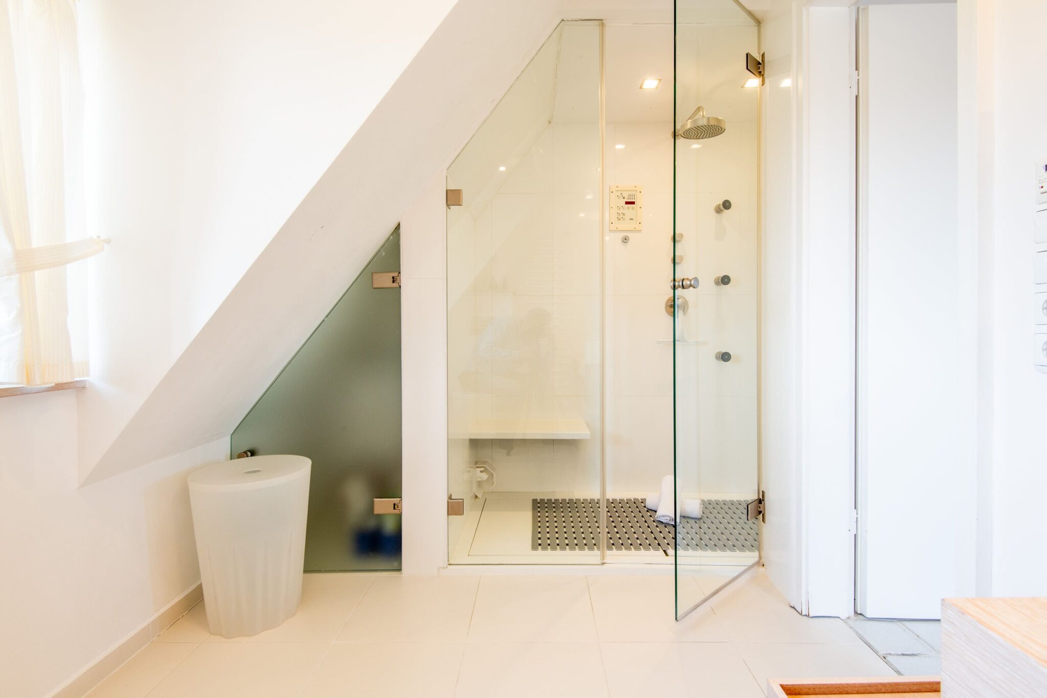 Badezimmer in Ferienwohnung auf Sylt