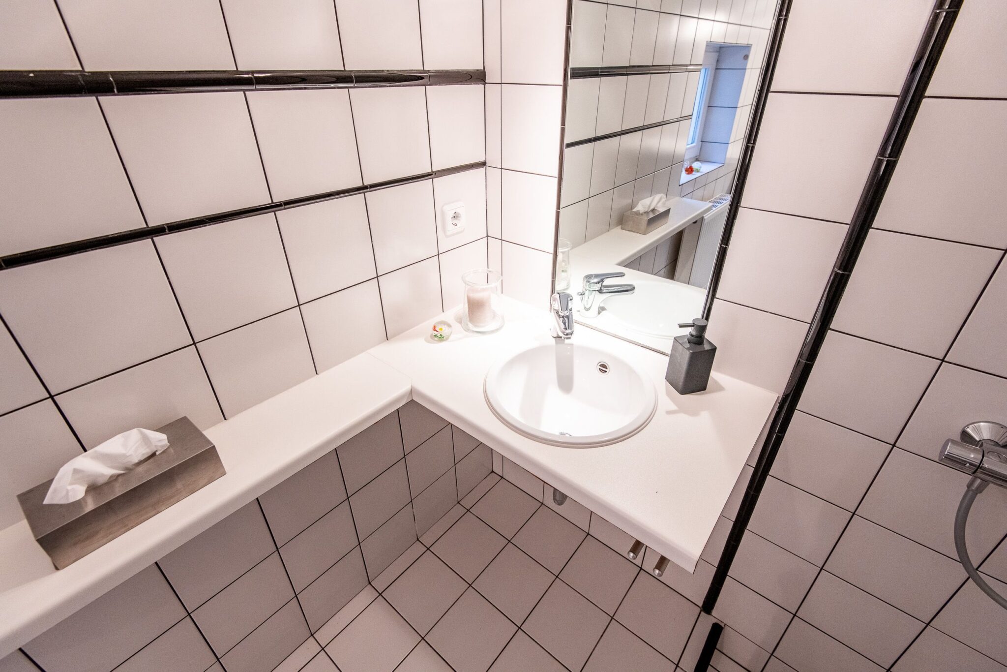 Bad in Ferienwohnung auf Sylt