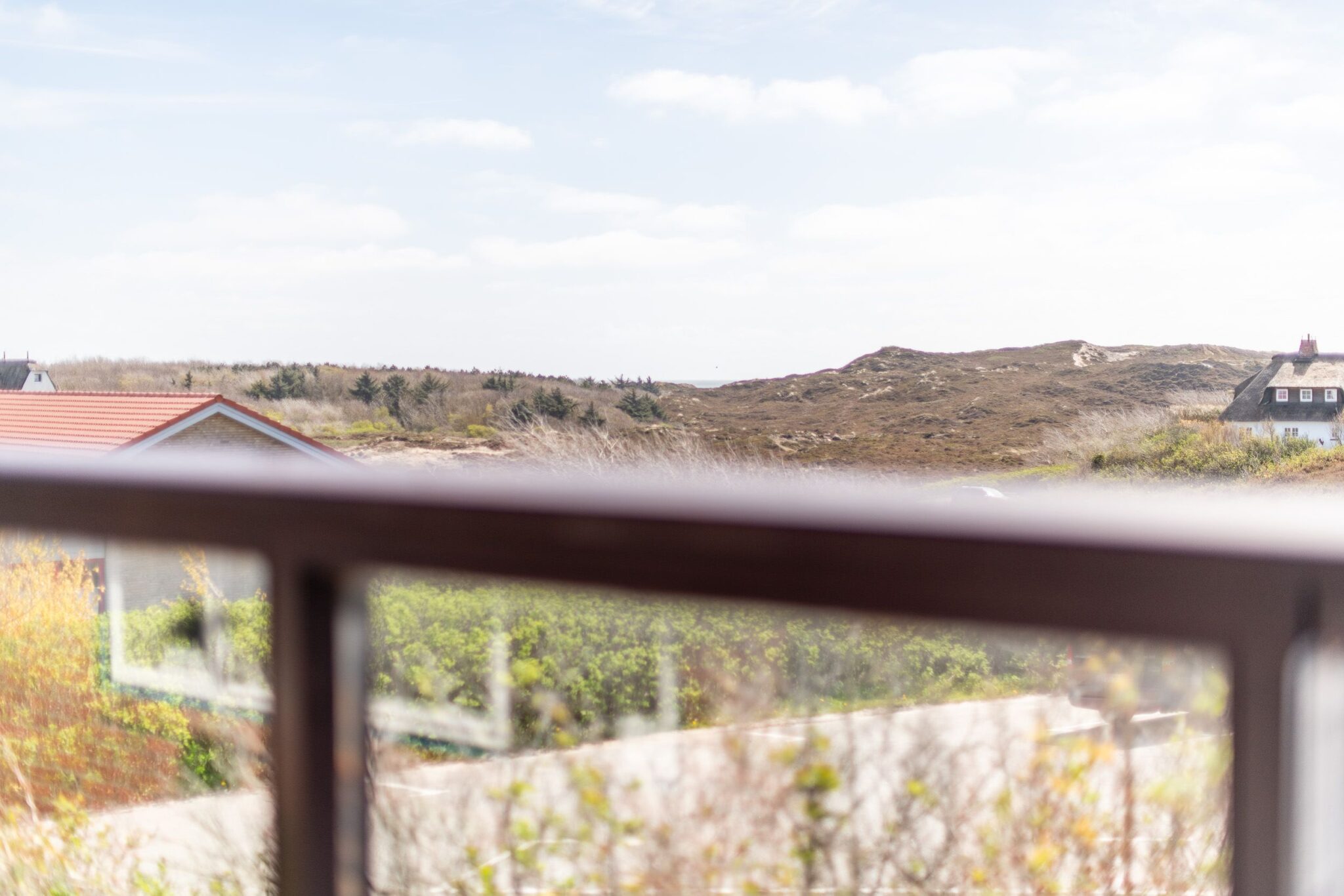 Blick aus Ferienwohnung auf Sylt