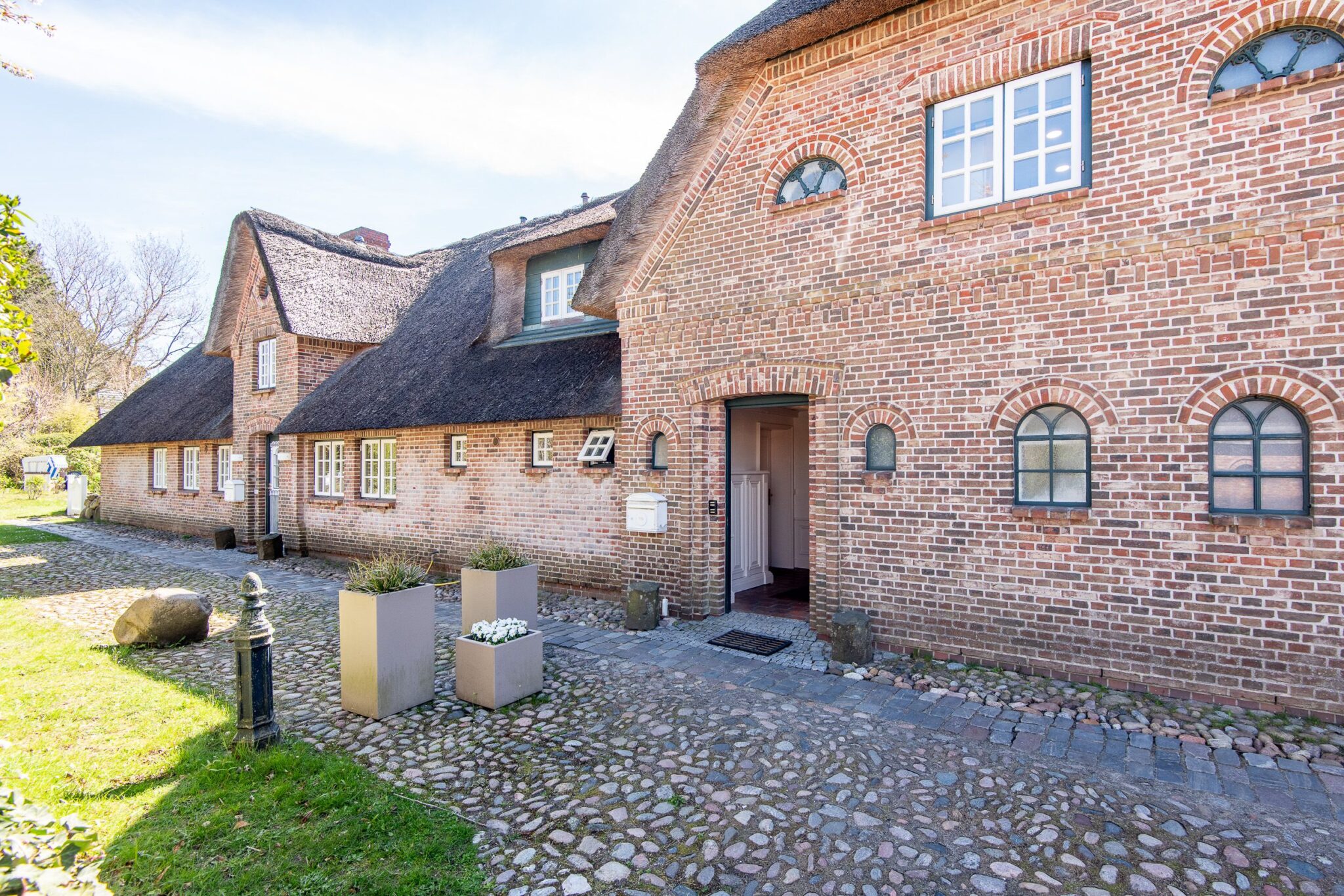 Eingang zur Ferienwohnung auf Sylt