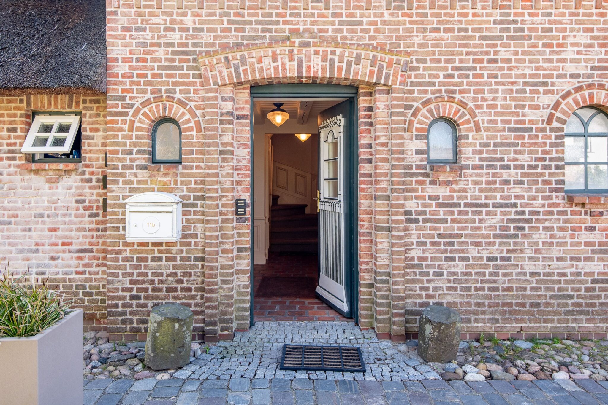 Eingang zu Ferienwohnung auf Sylt