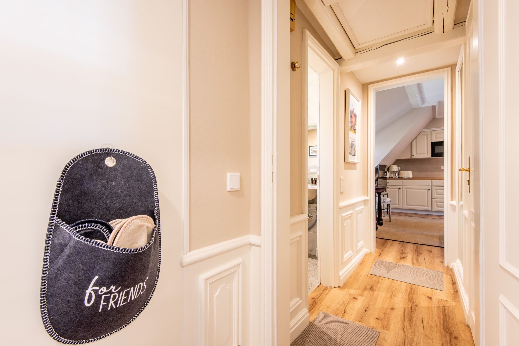 Flur in Ferienwohnung auf Sylt