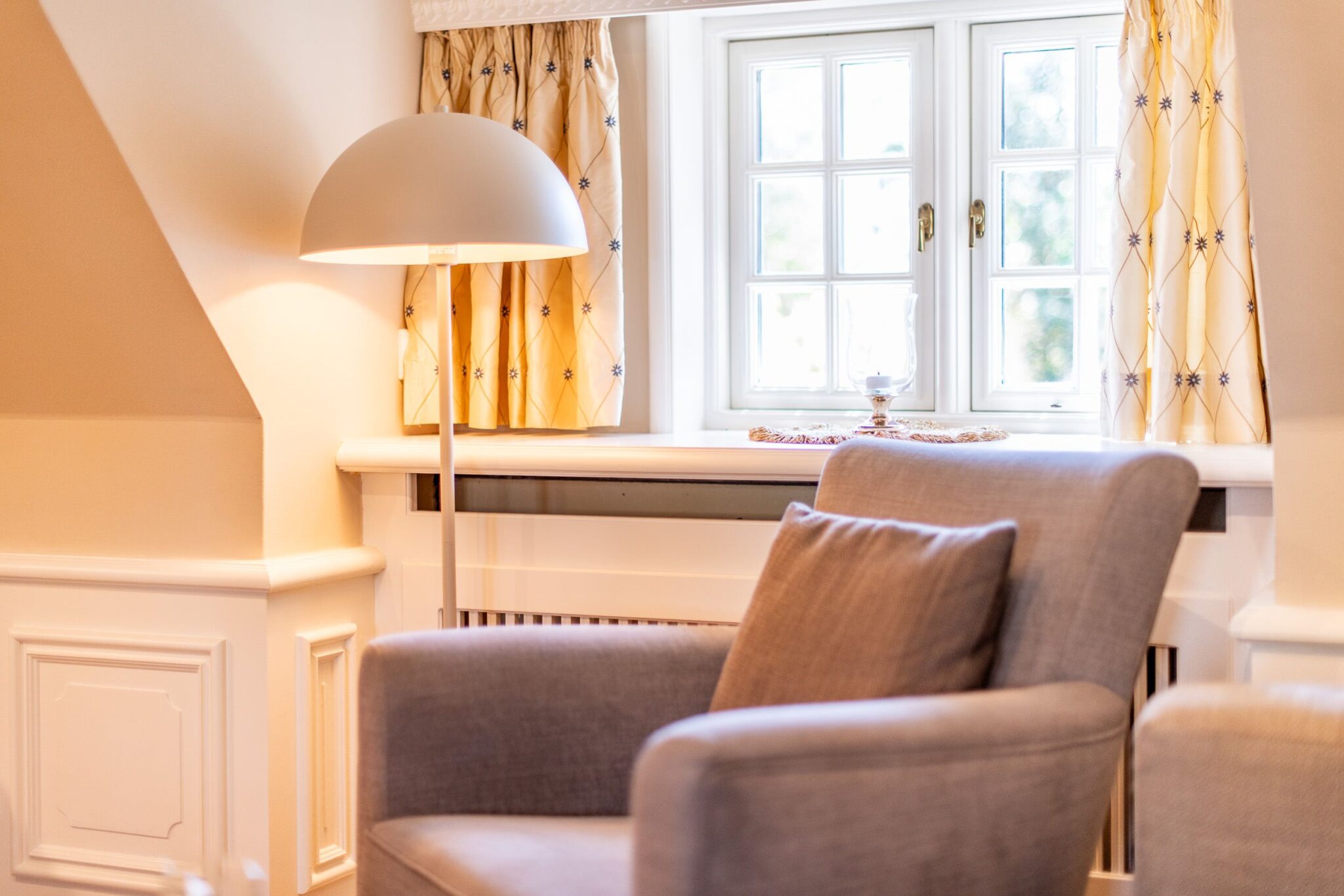 Sessel in Ferienwohnung auf Sylt