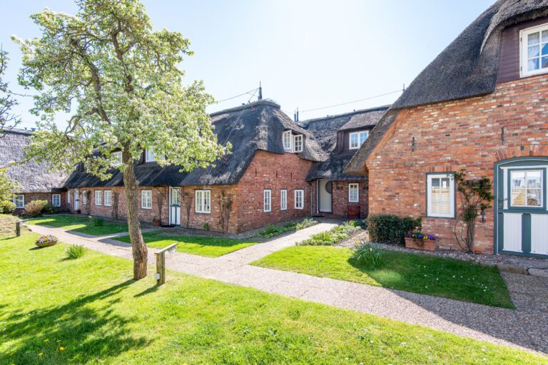 Eingang zu Ferienwohnung auf Sylt
