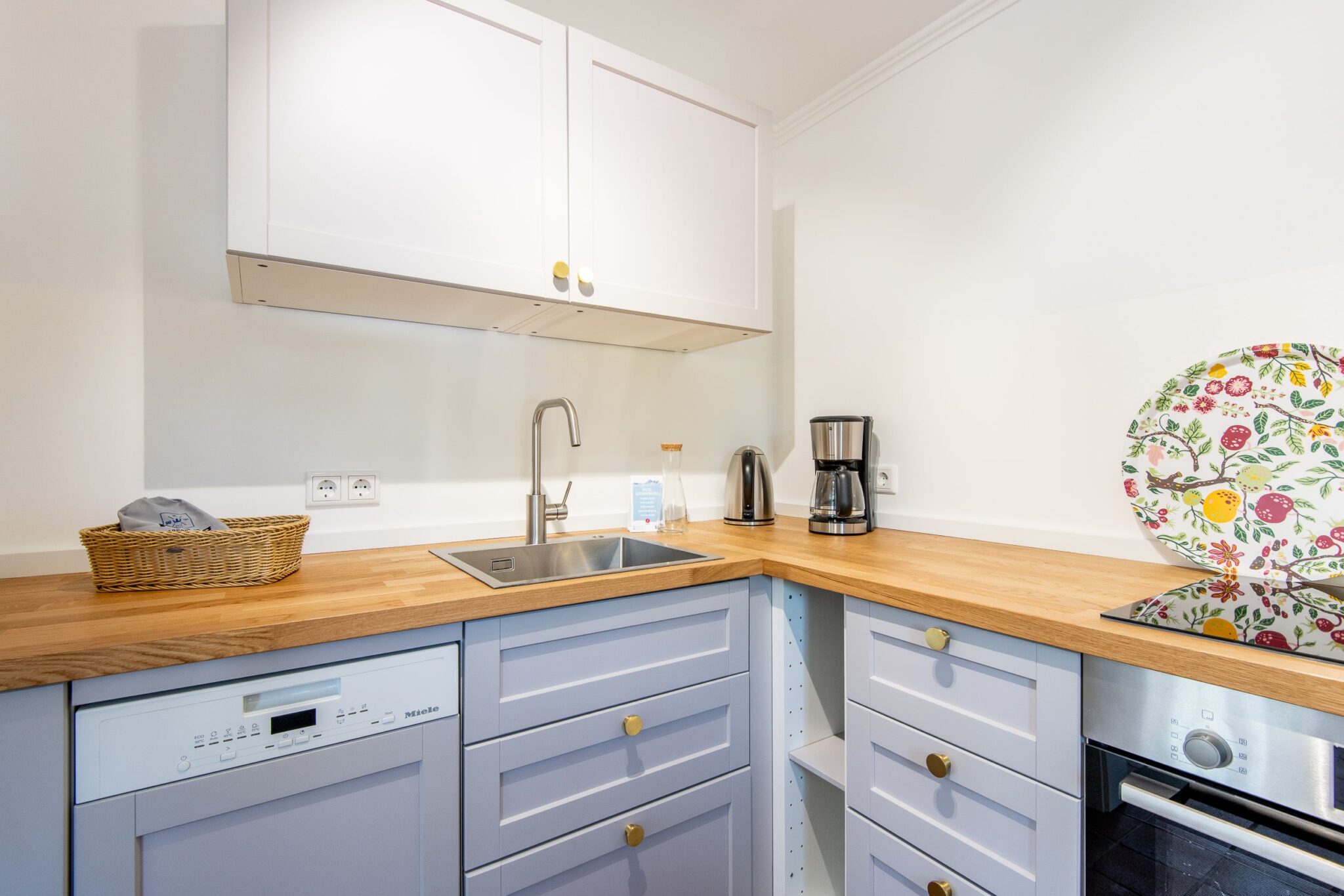 Küche in Ferienwohnung auf Sylt