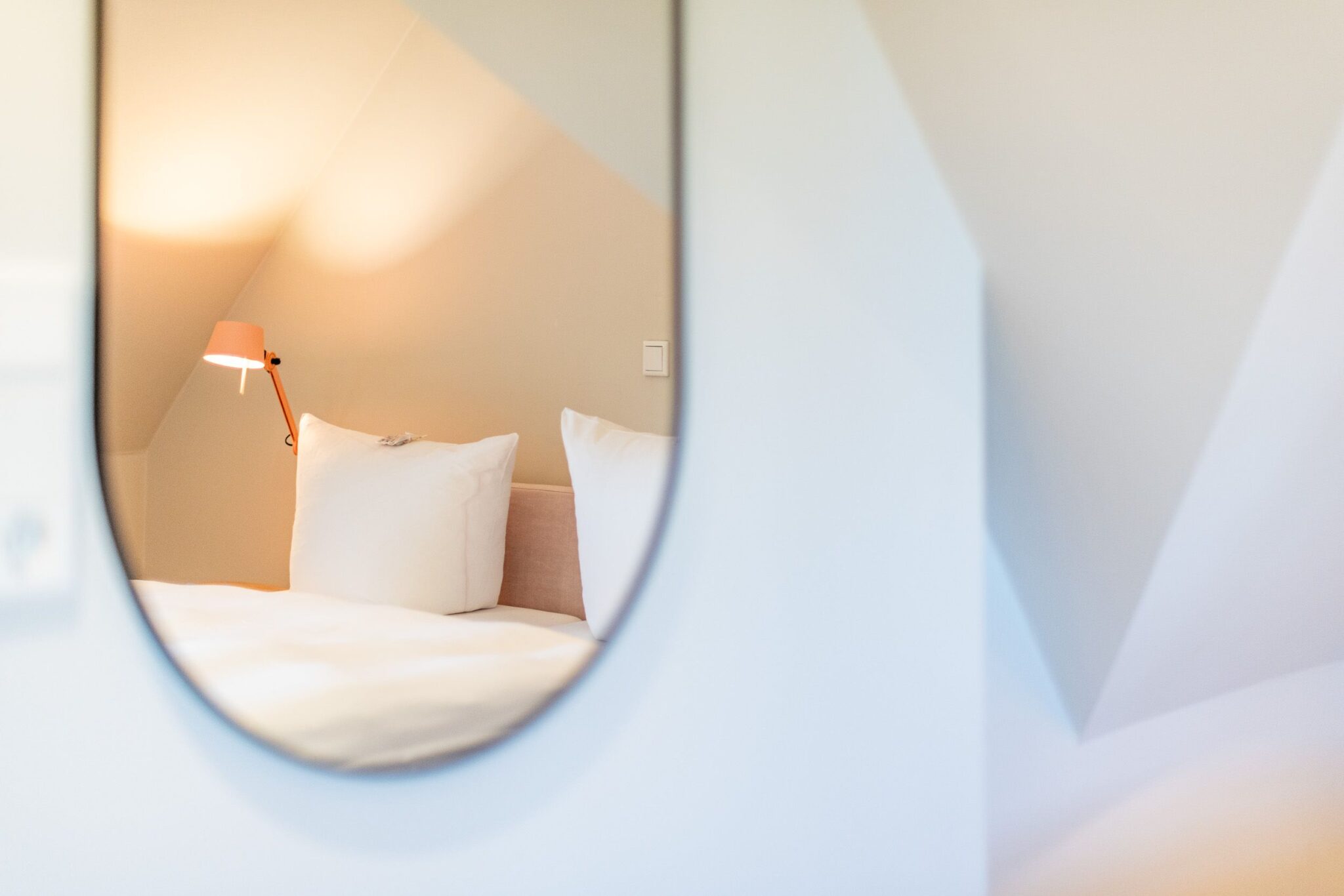 Schlafzimmer in Ferienwohnung auf Sylt