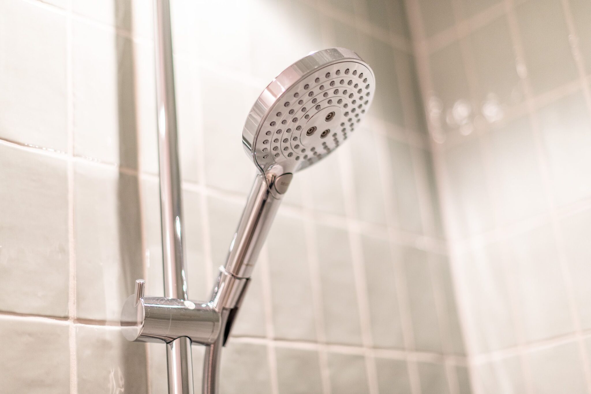 Dusche in Ferienwohnung auf Sylt