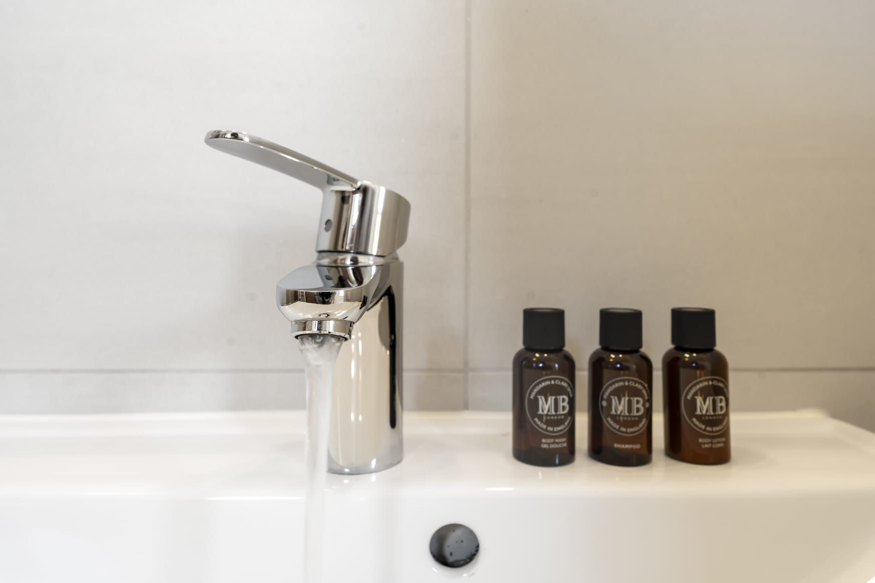 Waschbecken in Ferienwohnung auf Sylt