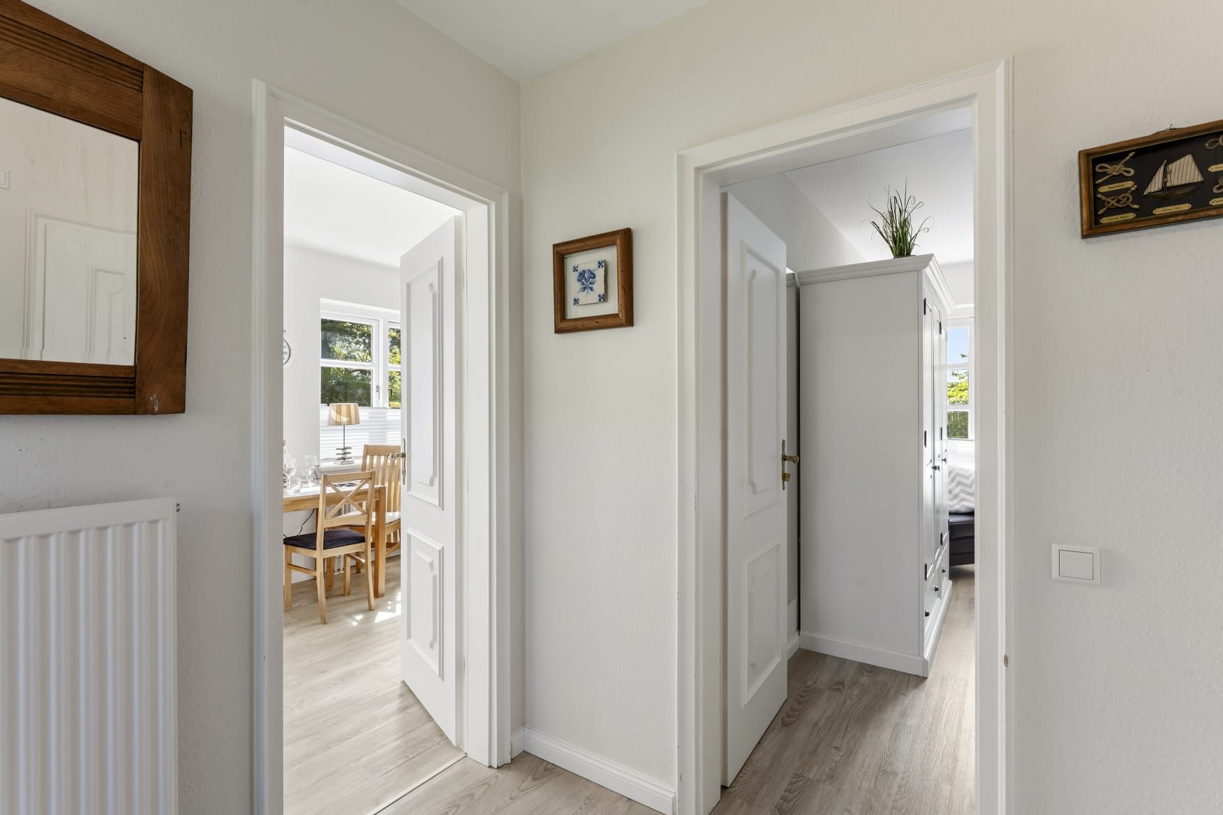 Flur in Ferienwohnung auf Sylt