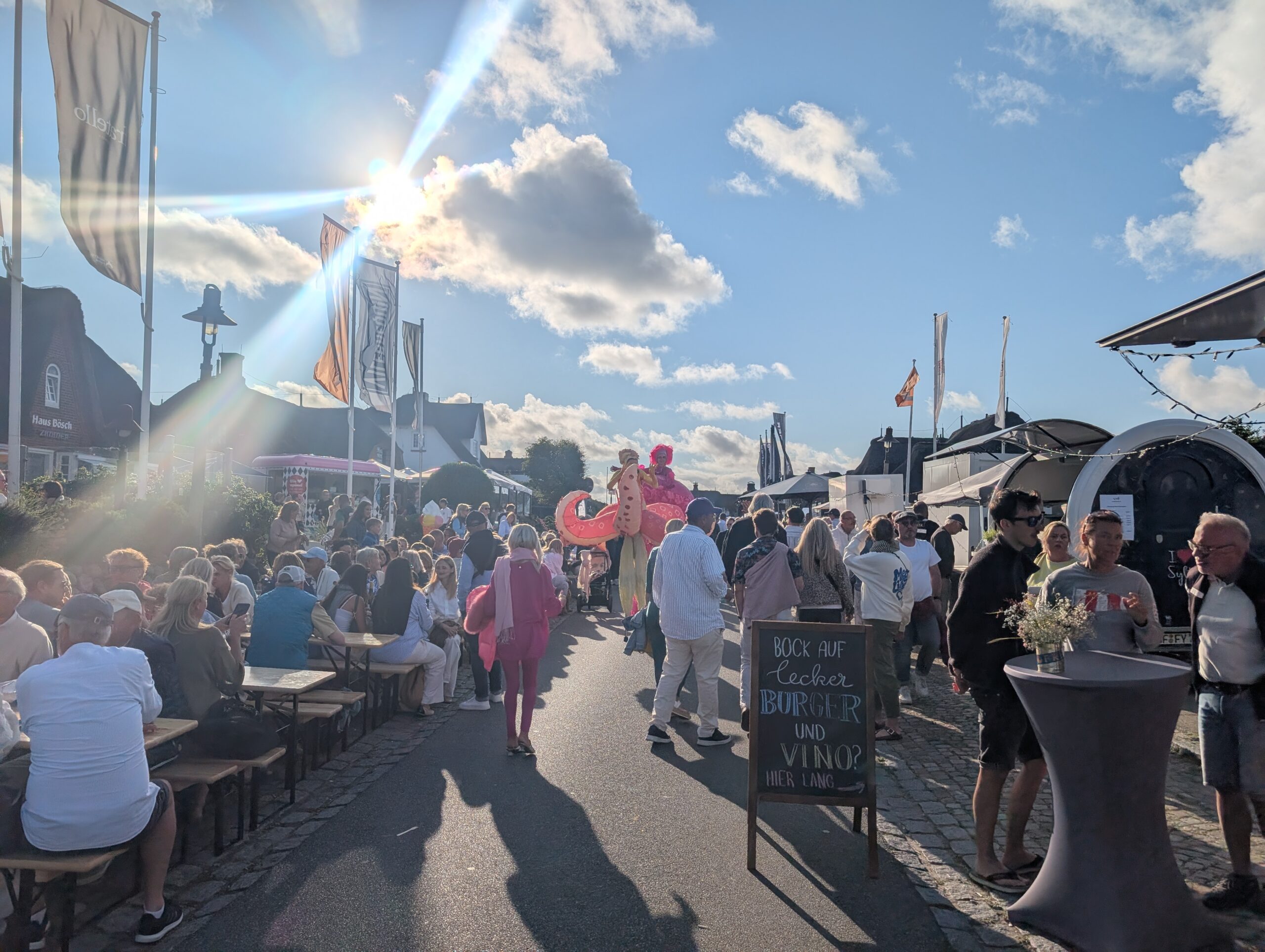 Sommerfest Straßenfest Kampen