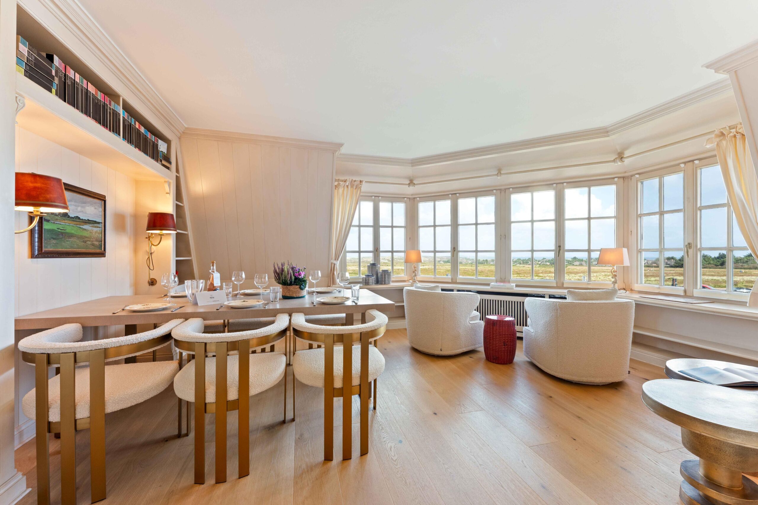 wohnzimmer mit Panoramablick